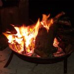 Campsite in Cornwall Firepit