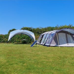 Large Campsite tent with awning