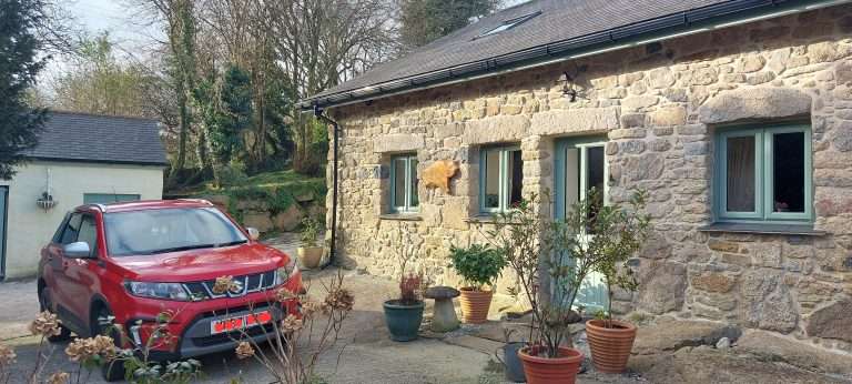 self catering cottage with free parking Redruth, Cornwall