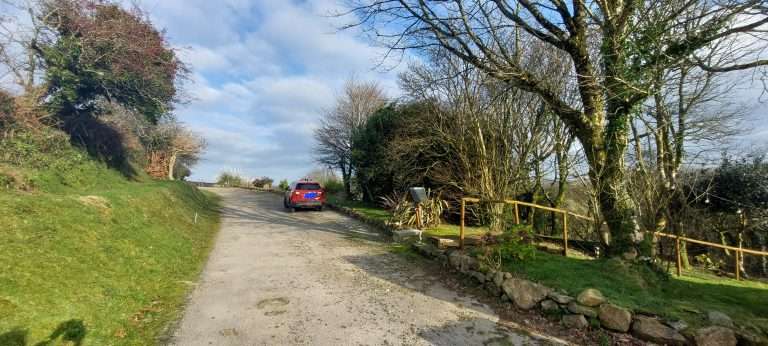 Quirky Too self catering cottage with car or van parking, Redruth Cornwall